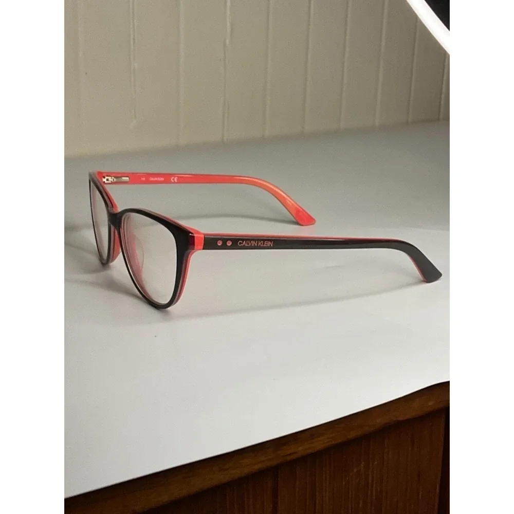 Calvin Klein Eyeglasses,‎ Frames Only, CK19516 201, 52-15-135, Brown/Pink
